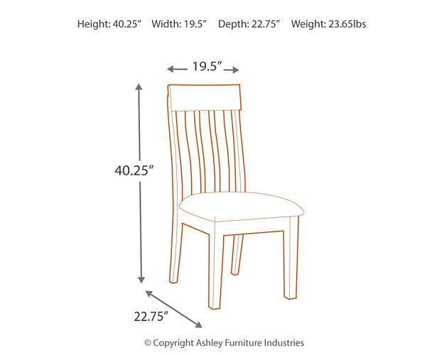 Ralene Dining UPH Side Chair (2/CN) Milwaukee Furniture of Chicago - Furniture Store in Chicago Serving Humbolt Park, Roscoe Village, Avondale, & Homan Square