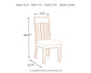 Ralene Dining UPH Side Chair (2/CN) Milwaukee Furniture of Chicago - Furniture Store in Chicago Serving Humbolt Park, Roscoe Village, Avondale, & Homan Square