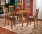 Berringer Round DRM Drop Leaf Table Milwaukee Furniture of Chicago - Furniture Store in Chicago Serving Humbolt Park, Roscoe Village, Avondale, & Homan Square