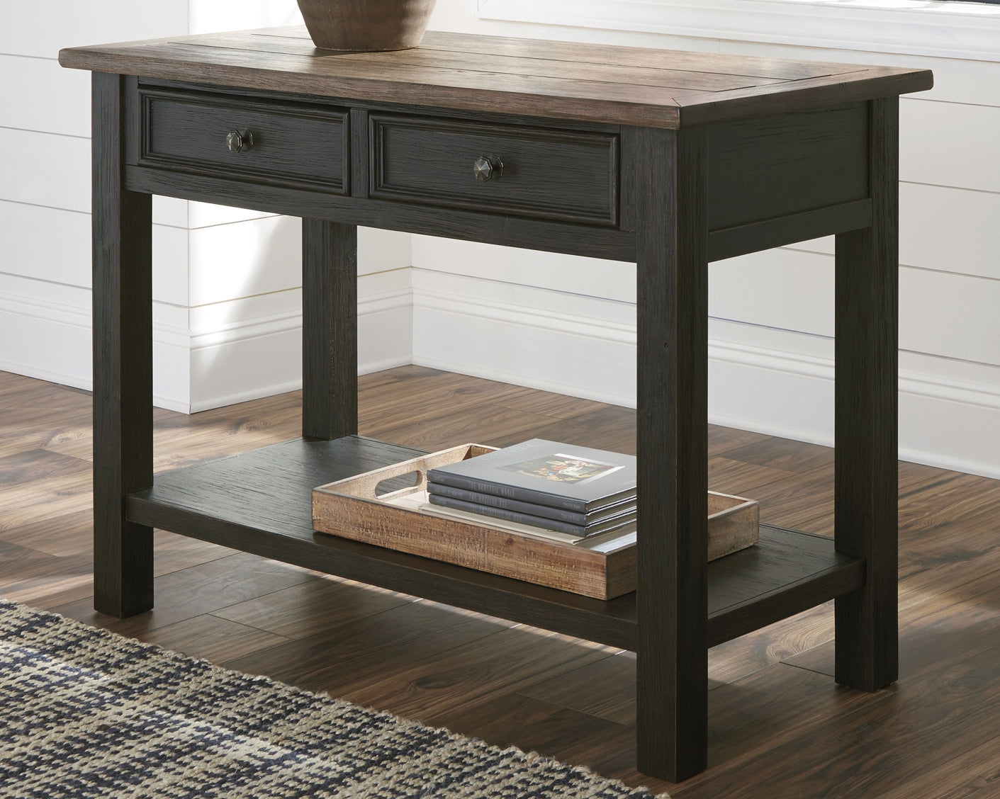 Tyler Creek Sofa Table Milwaukee Furniture of Chicago - Furniture Store in Chicago Serving Humbolt Park, Roscoe Village, Avondale, & Homan Square