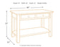 Tyler Creek Sofa Table Milwaukee Furniture of Chicago - Furniture Store in Chicago Serving Humbolt Park, Roscoe Village, Avondale, & Homan Square