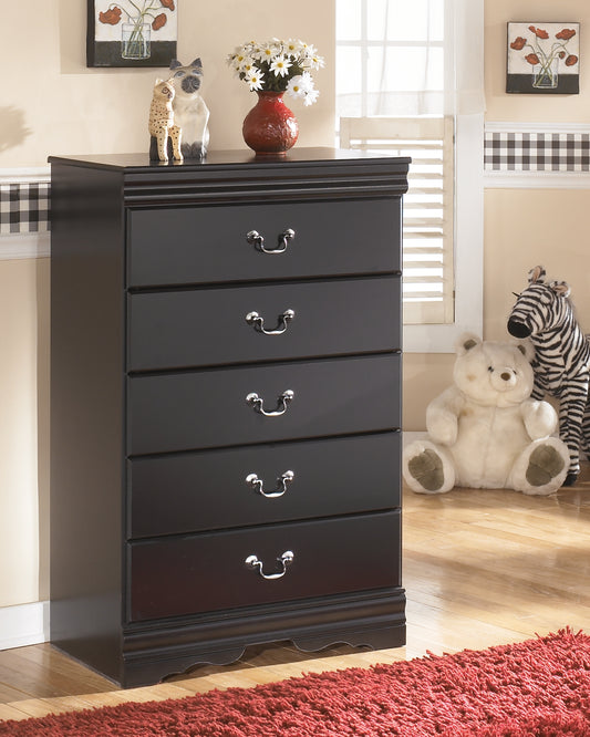 Huey Vineyard Five Drawer Chest Milwaukee Furniture of Chicago - Furniture Store in Chicago Serving Humbolt Park, Roscoe Village, Avondale, & Homan Square