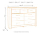 Bellaby Seven Drawer Dresser Milwaukee Furniture of Chicago - Furniture Store in Chicago Serving Humbolt Park, Roscoe Village, Avondale, & Homan Square