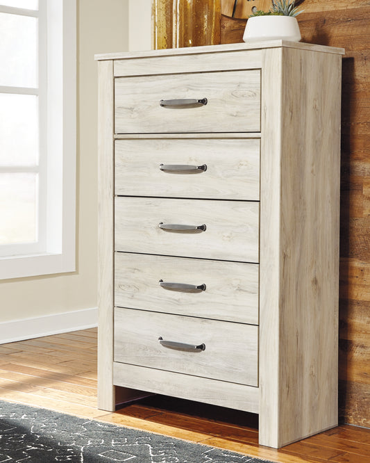 Bellaby Five Drawer Chest Milwaukee Furniture of Chicago - Furniture Store in Chicago Serving Humbolt Park, Roscoe Village, Avondale, & Homan Square