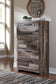 Derekson Five Drawer Chest Milwaukee Furniture of Chicago - Furniture Store in Chicago Serving Humbolt Park, Roscoe Village, Avondale, & Homan Square