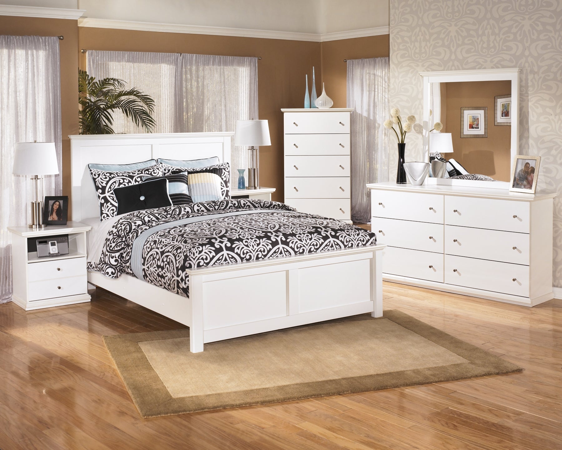 Bostwick Shoals Five Drawer Chest Milwaukee Furniture of Chicago - Furniture Store in Chicago Serving Humbolt Park, Roscoe Village, Avondale, & Homan Square