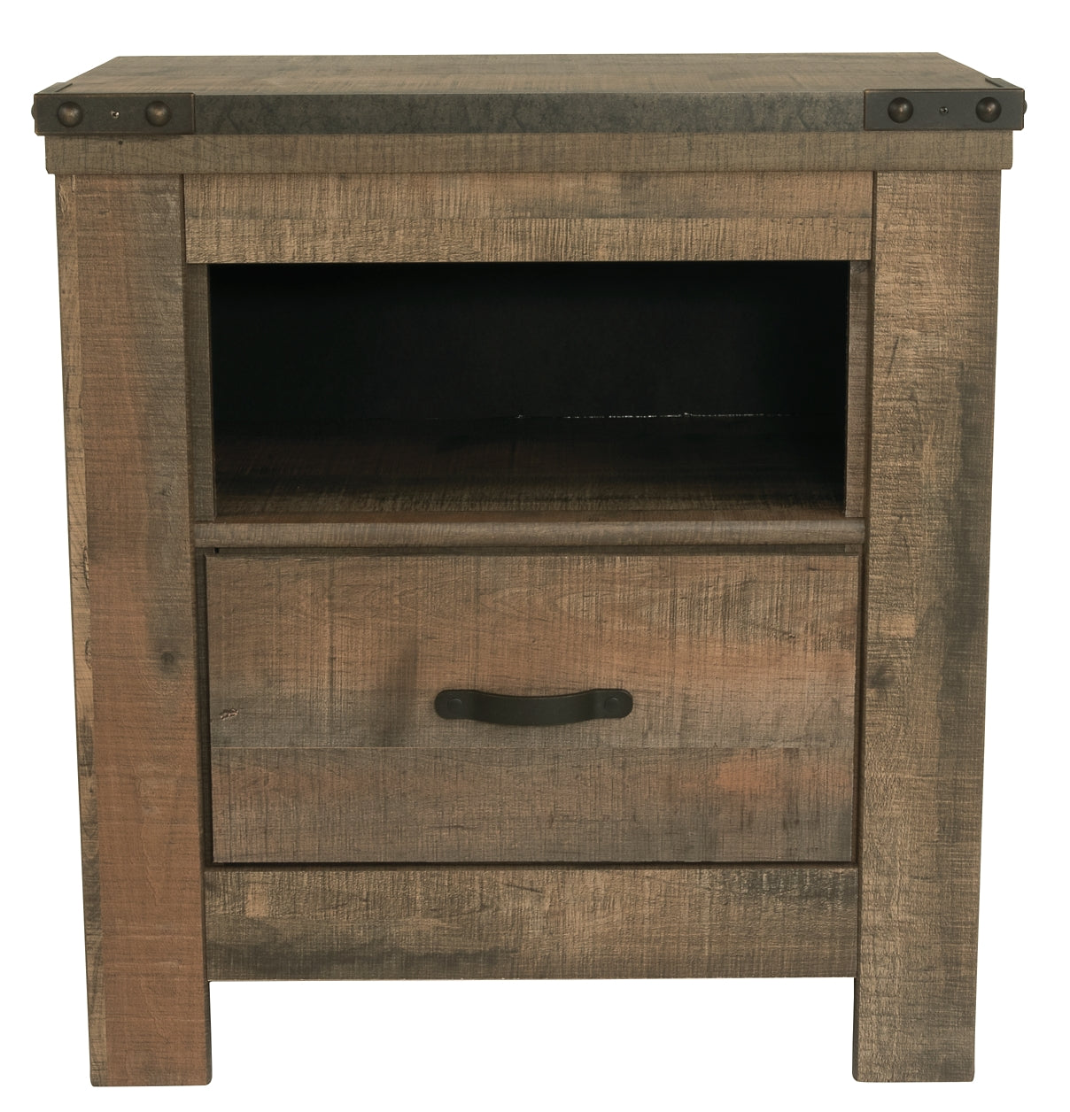 Trinell One Drawer Night Stand Milwaukee Furniture of Chicago - Furniture Store in Chicago Serving Humbolt Park, Roscoe Village, Avondale, & Homan Square