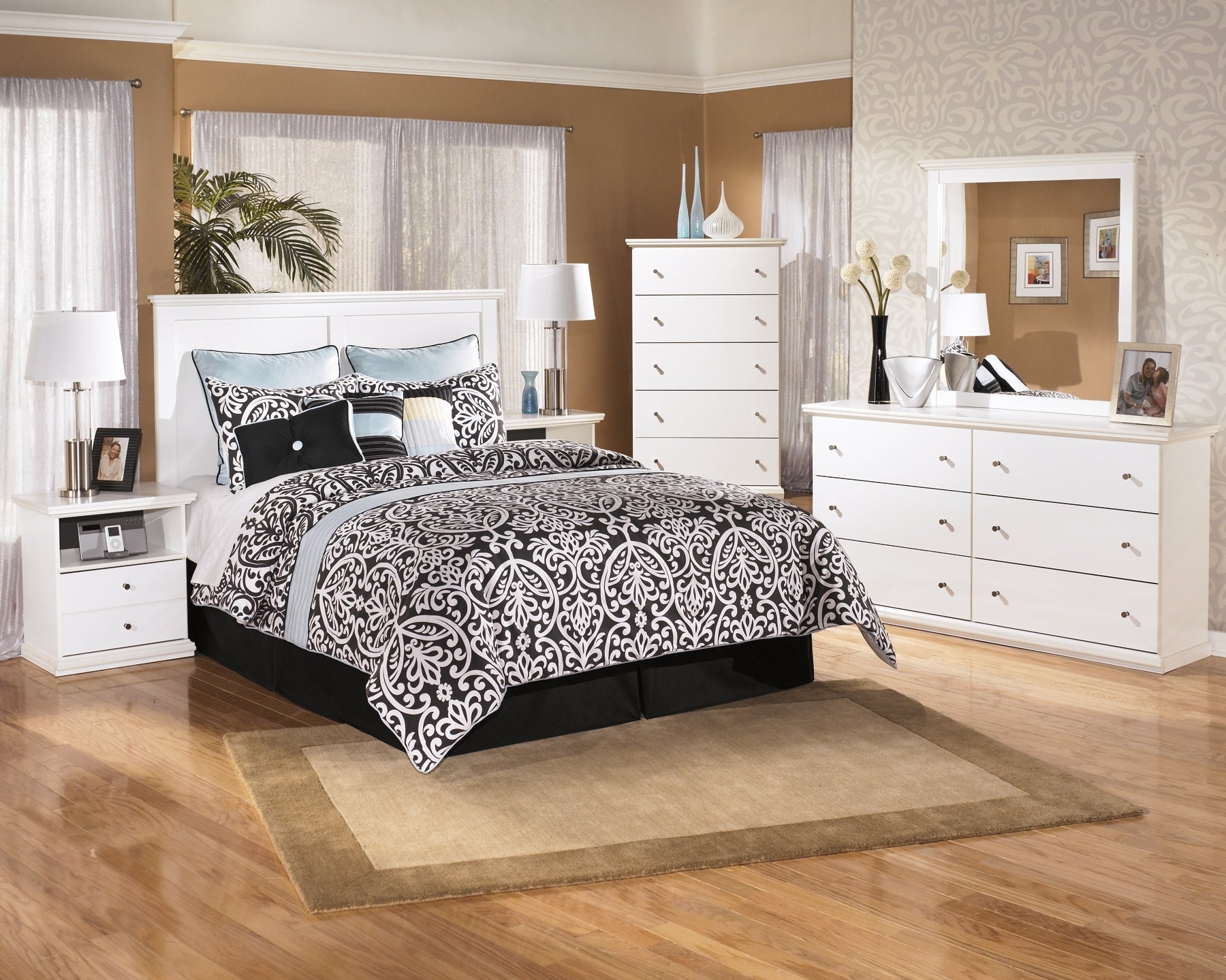 Bostwick Shoals Five Drawer Chest Milwaukee Furniture of Chicago - Furniture Store in Chicago Serving Humbolt Park, Roscoe Village, Avondale, & Homan Square