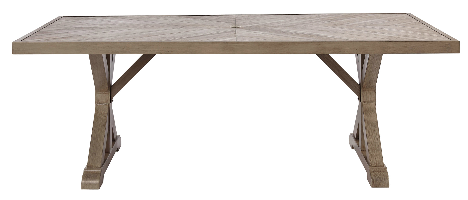 Beachcroft RECT Dining Table w/UMB OPT Milwaukee Furniture of Chicago - Furniture Store in Chicago Serving Humbolt Park, Roscoe Village, Avondale, & Homan Square