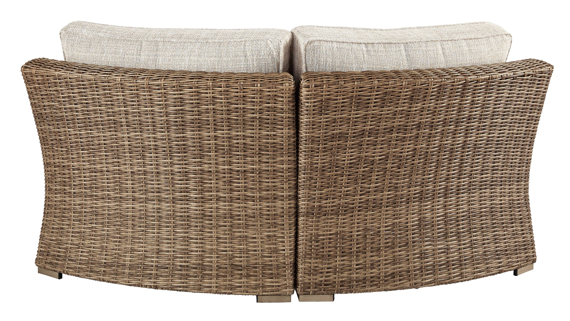Beachcroft Curved Corner Chair w/Cushion Milwaukee Furniture of Chicago - Furniture Store in Chicago Serving Humbolt Park, Roscoe Village, Avondale, & Homan Square