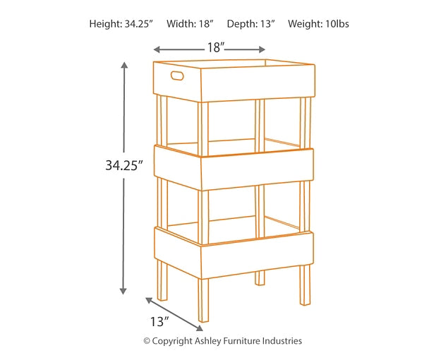 Yulton Storage Shelf Milwaukee Furniture of Chicago - Furniture Store in Chicago Serving Humbolt Park, Roscoe Village, Avondale, & Homan Square