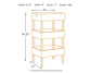 Yulton Storage Shelf Milwaukee Furniture of Chicago - Furniture Store in Chicago Serving Humbolt Park, Roscoe Village, Avondale, & Homan Square