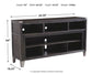 Todoe LG TV Stand w/Fireplace Option Milwaukee Furniture of Chicago - Furniture Store in Chicago Serving Humbolt Park, Roscoe Village, Avondale, & Homan Square