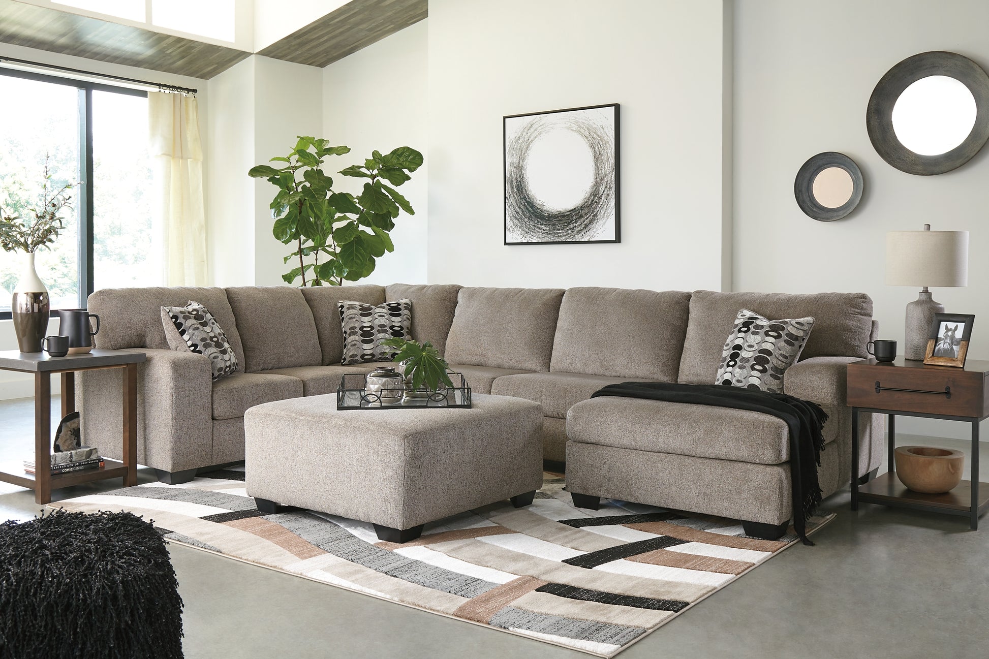 Ballinasloe 3-Piece Sectional with Chaise Milwaukee Furniture of Chicago - Furniture Store in Chicago Serving Humbolt Park, Roscoe Village, Avondale, & Homan Square