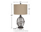 Manasa Metal Table Lamp (1/CN) Milwaukee Furniture of Chicago - Furniture Store in Chicago Serving Humbolt Park, Roscoe Village, Avondale, & Homan Square