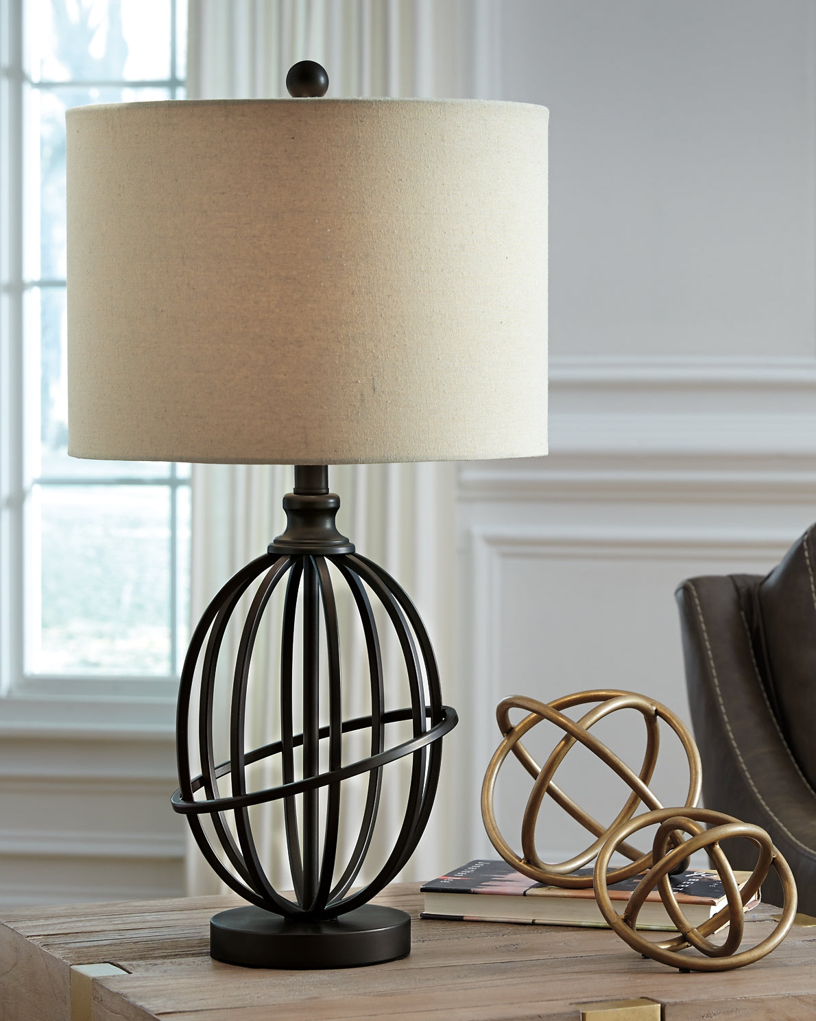 Manasa Metal Table Lamp (1/CN) Milwaukee Furniture of Chicago - Furniture Store in Chicago Serving Humbolt Park, Roscoe Village, Avondale, & Homan Square