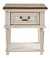 Realyn One Drawer Night Stand Milwaukee Furniture of Chicago - Furniture Store in Chicago Serving Humbolt Park, Roscoe Village, Avondale, & Homan Square