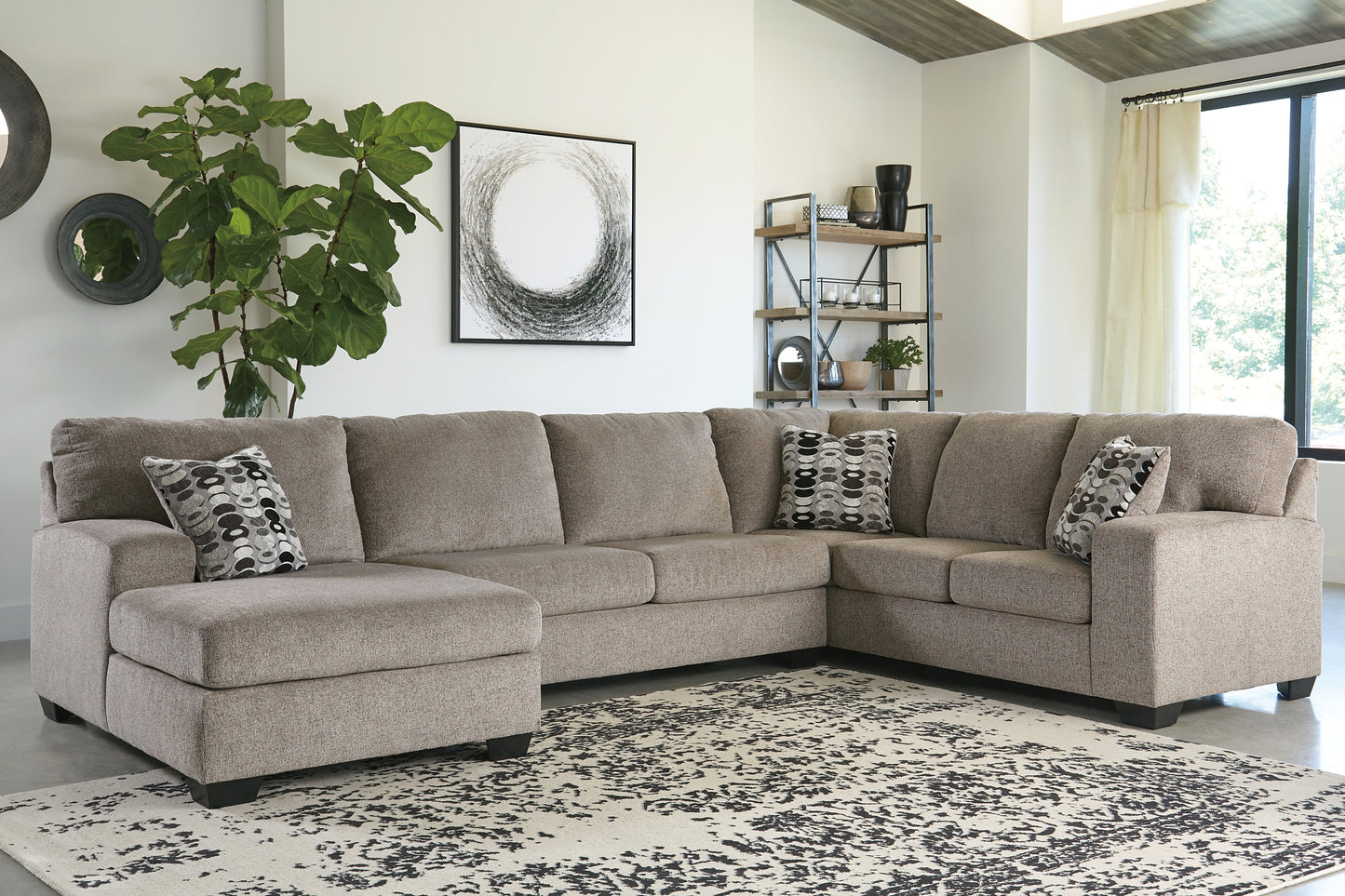 Ballinasloe 3-Piece Sectional with Chaise Milwaukee Furniture of Chicago - Furniture Store in Chicago Serving Humbolt Park, Roscoe Village, Avondale, & Homan Square