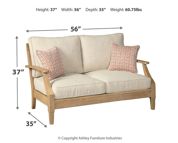 Clare View Loveseat w/Cushion Milwaukee Furniture of Chicago - Furniture Store in Chicago Serving Humbolt Park, Roscoe Village, Avondale, & Homan Square