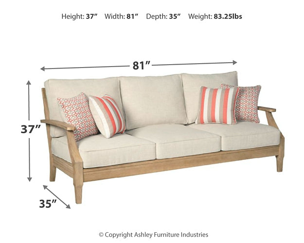 Clare View Sofa with Cushion Milwaukee Furniture of Chicago - Furniture Store in Chicago Serving Humbolt Park, Roscoe Village, Avondale, & Homan Square