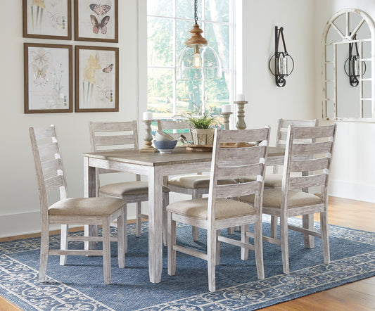 Skempton Dining Room Table Set (7/CN) Milwaukee Furniture of Chicago - Furniture Store in Chicago Serving Humbolt Park, Roscoe Village, Avondale, & Homan Square