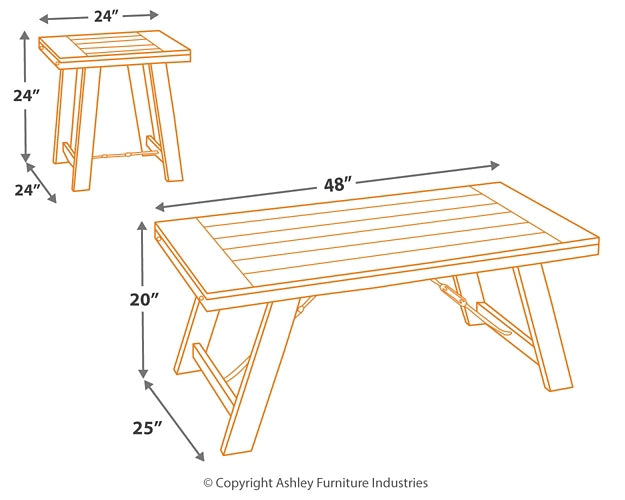 Noorbrook Occasional Table Set (3/CN) Milwaukee Furniture of Chicago - Furniture Store in Chicago Serving Humbolt Park, Roscoe Village, Avondale, & Homan Square