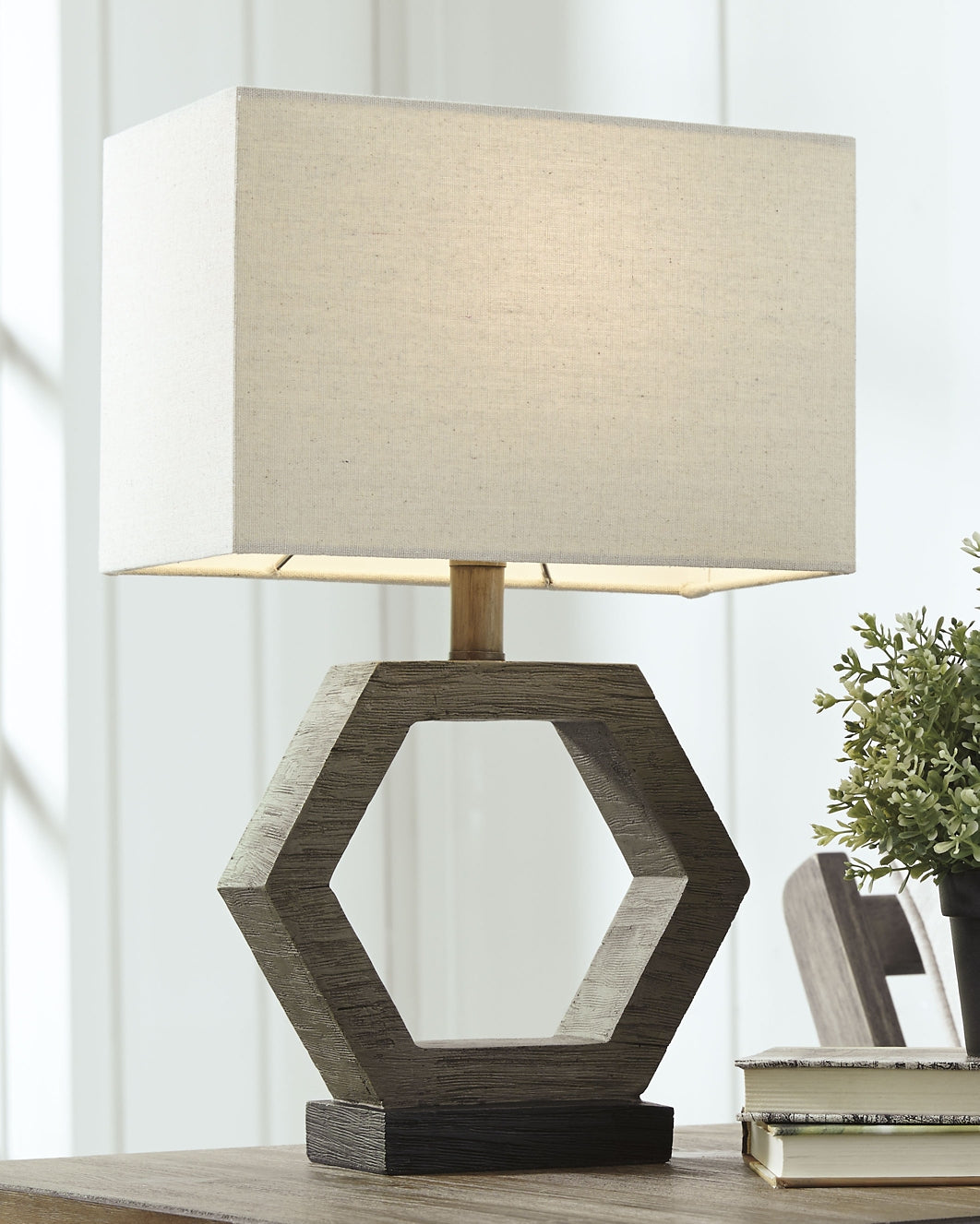 Marilu Poly Table Lamp (1/CN) Milwaukee Furniture of Chicago - Furniture Store in Chicago Serving Humbolt Park, Roscoe Village, Avondale, & Homan Square