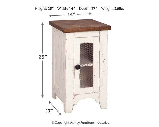 Wystfield Chair Side End Table Milwaukee Furniture of Chicago - Furniture Store in Chicago Serving Humbolt Park, Roscoe Village, Avondale, & Homan Square