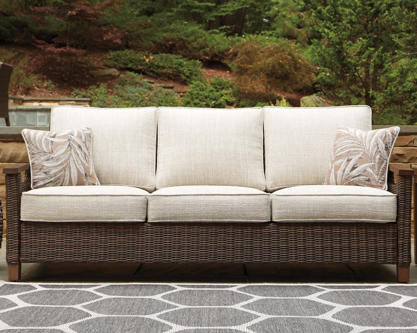 Paradise Trail Sofa with Cushion Milwaukee Furniture of Chicago - Furniture Store in Chicago Serving Humbolt Park, Roscoe Village, Avondale, & Homan Square