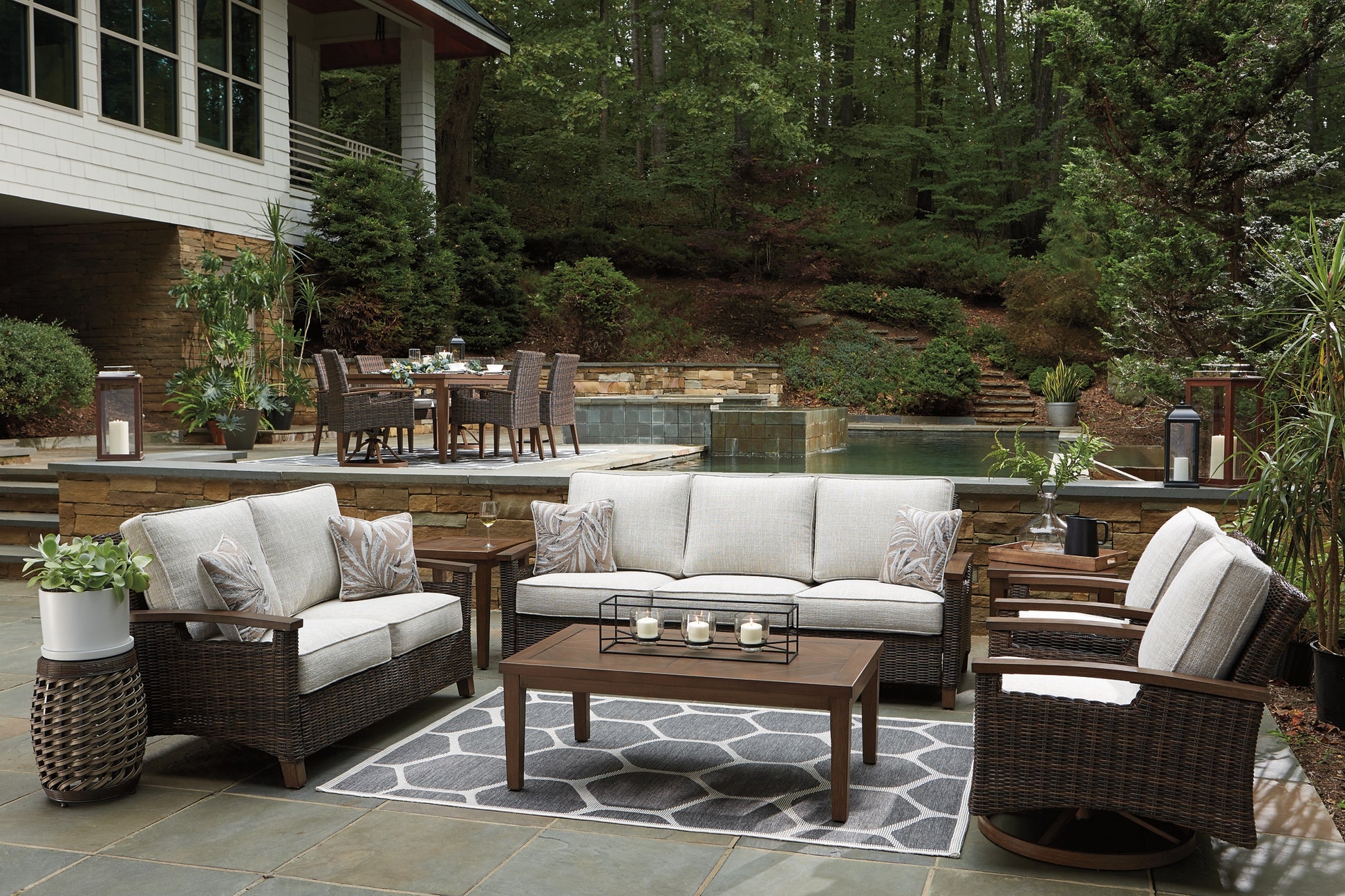 Paradise Trail Sofa with Cushion Milwaukee Furniture of Chicago - Furniture Store in Chicago Serving Humbolt Park, Roscoe Village, Avondale, & Homan Square