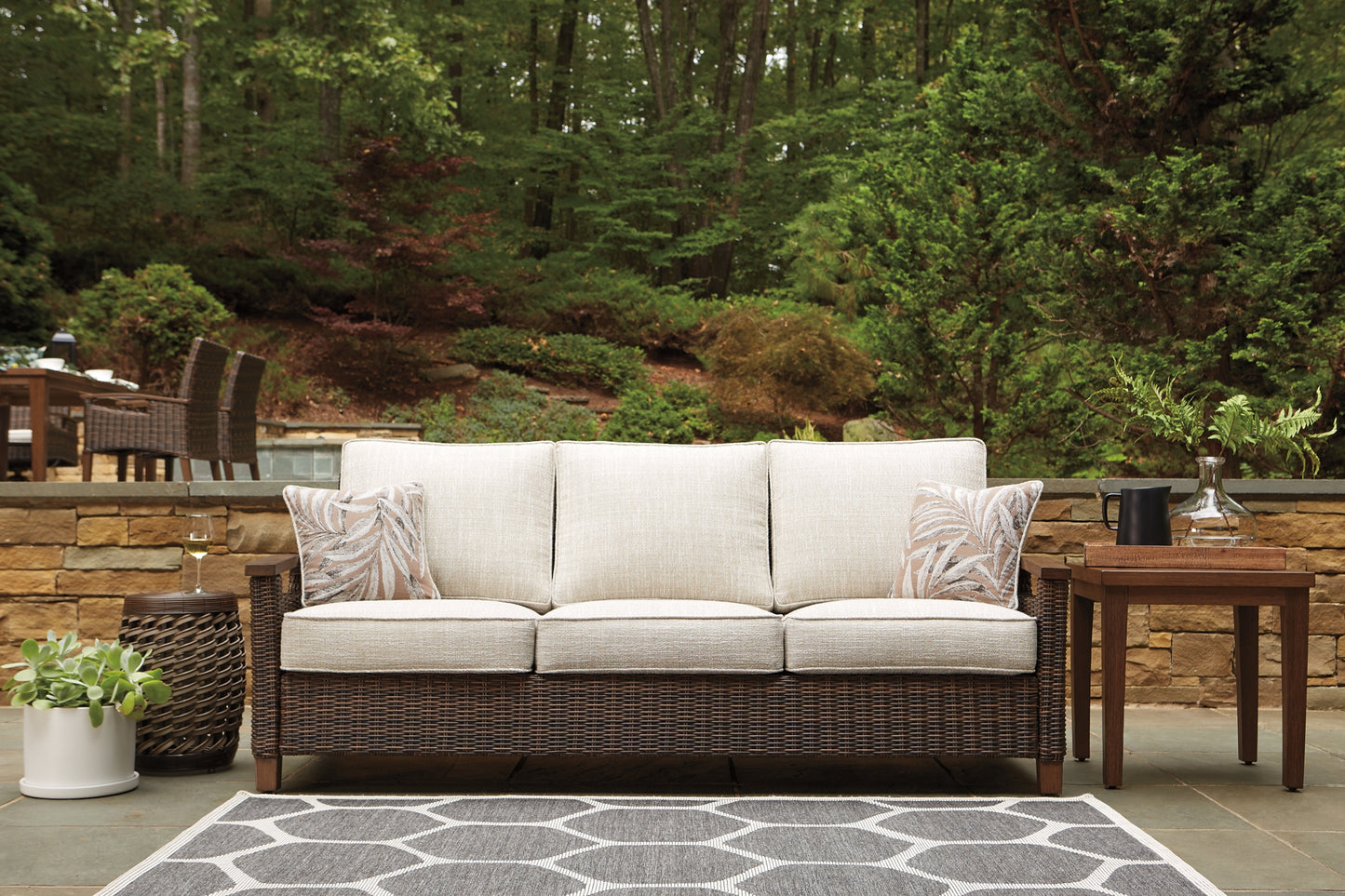 Paradise Trail Sofa with Cushion Milwaukee Furniture of Chicago - Furniture Store in Chicago Serving Humbolt Park, Roscoe Village, Avondale, & Homan Square