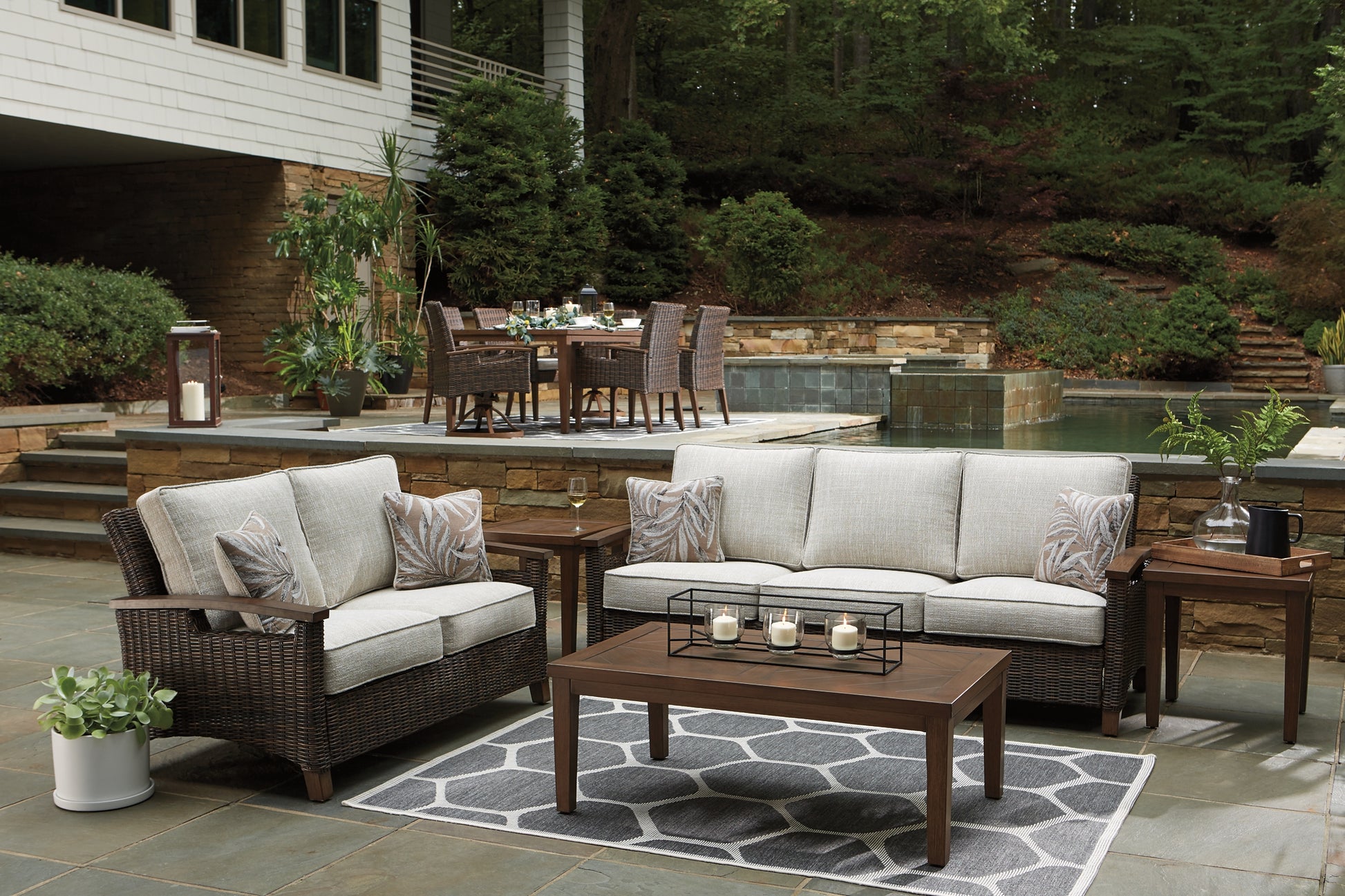 Paradise Trail Sofa with Cushion Milwaukee Furniture of Chicago - Furniture Store in Chicago Serving Humbolt Park, Roscoe Village, Avondale, & Homan Square