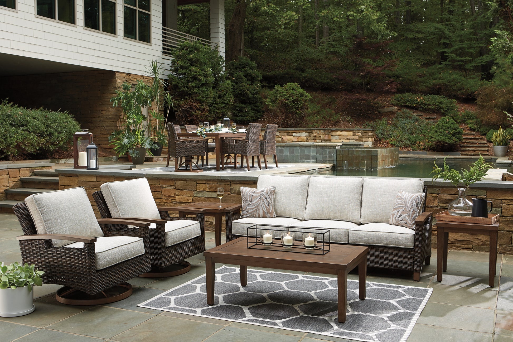 Paradise Trail Sofa with Cushion Milwaukee Furniture of Chicago - Furniture Store in Chicago Serving Humbolt Park, Roscoe Village, Avondale, & Homan Square