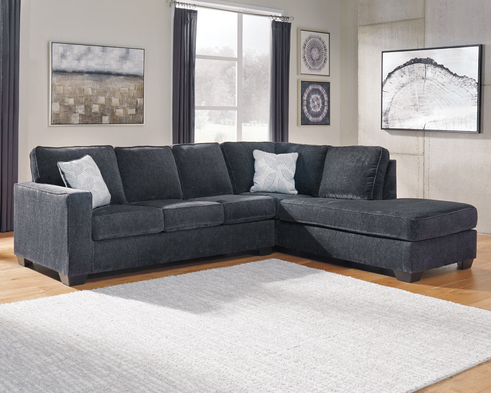 Altari 2-Piece Sectional with Chaise Milwaukee Furniture of Chicago - Furniture Store in Chicago Serving Humbolt Park, Roscoe Village, Avondale, & Homan Square