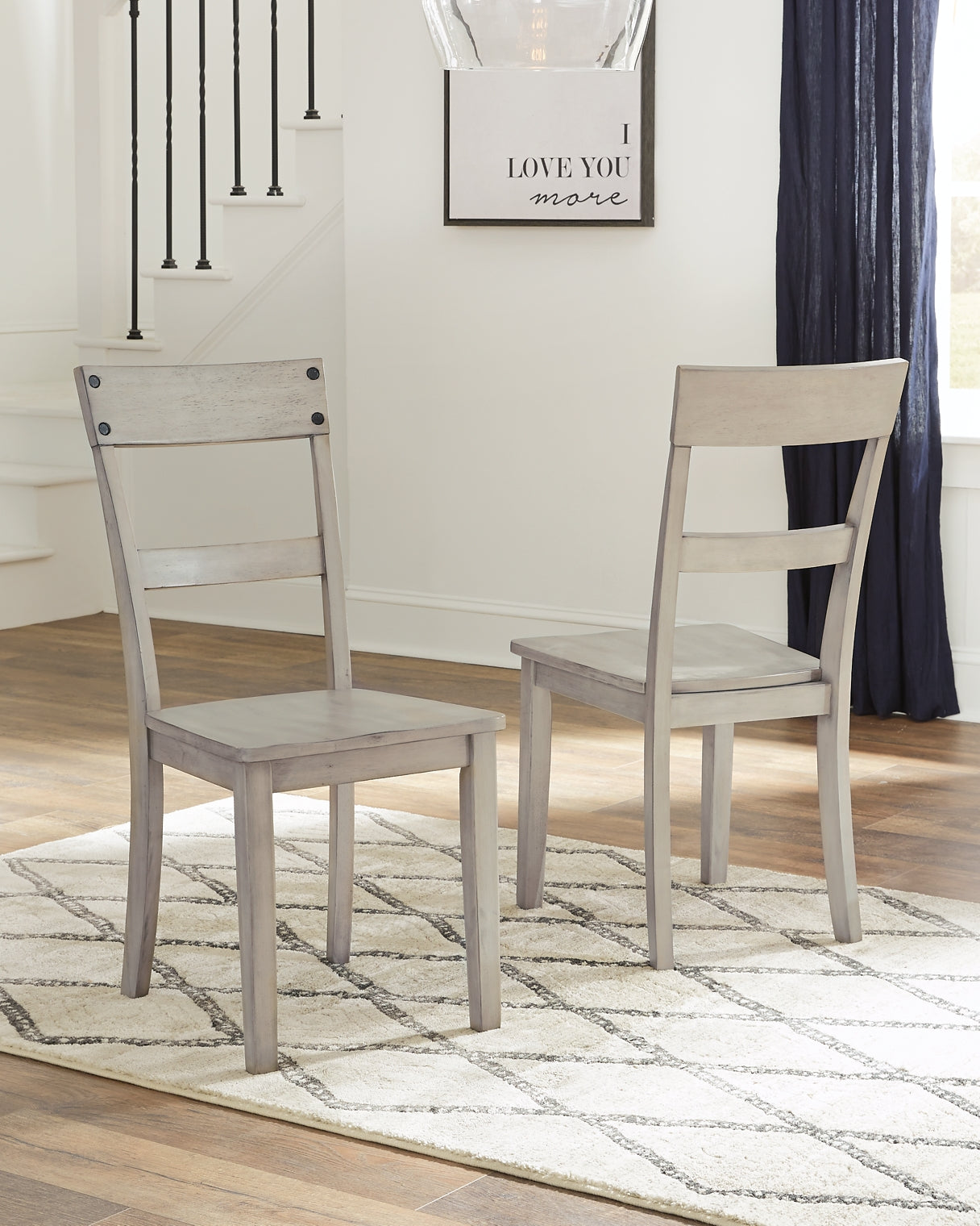 Loratti Dining Room Side Chair (2/CN) Milwaukee Furniture of Chicago - Furniture Store in Chicago Serving Humbolt Park, Roscoe Village, Avondale, & Homan Square