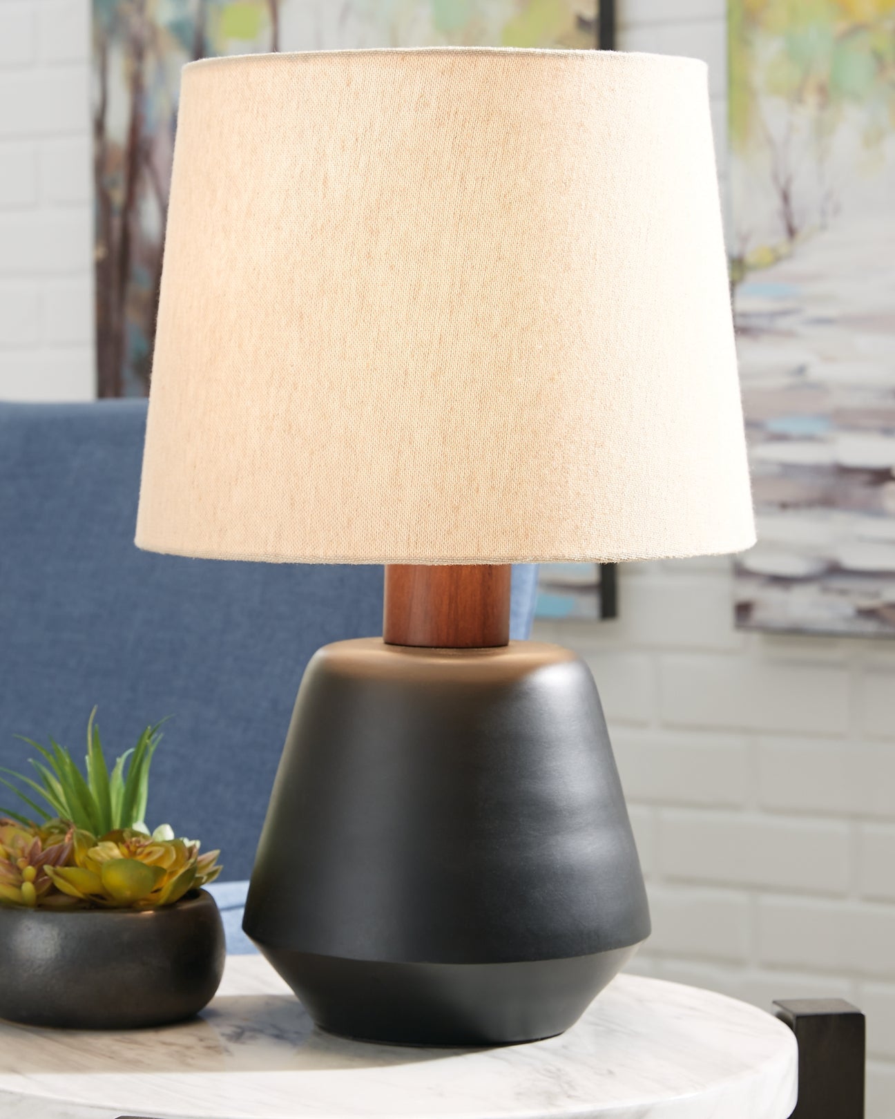Ancel Metal Table Lamp (1/CN) Milwaukee Furniture of Chicago - Furniture Store in Chicago Serving Humbolt Park, Roscoe Village, Avondale, & Homan Square
