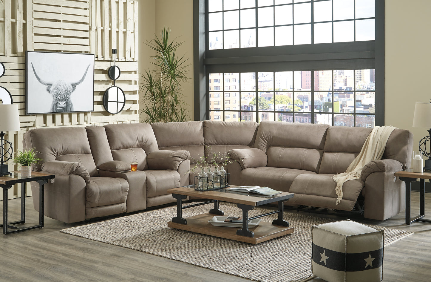 Cavalcade 3-Piece Power Reclining Sectional Milwaukee Furniture of Chicago - Furniture Store in Chicago Serving Humbolt Park, Roscoe Village, Avondale, & Homan Square