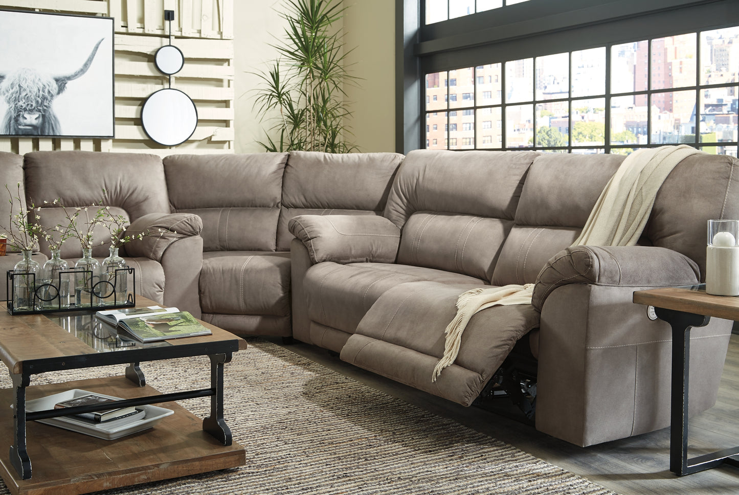 Cavalcade 3-Piece Power Reclining Sectional Milwaukee Furniture of Chicago - Furniture Store in Chicago Serving Humbolt Park, Roscoe Village, Avondale, & Homan Square