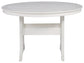 Crescent Luxe Round Dining Table w/UMB OPT Milwaukee Furniture of Chicago - Furniture Store in Chicago Serving Humbolt Park, Roscoe Village, Avondale, & Homan Square