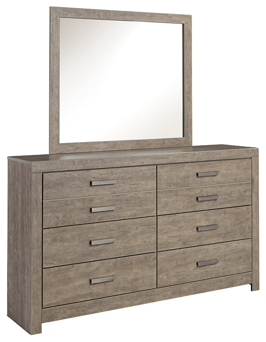 Culverbach Dresser and Mirror Milwaukee Furniture of Chicago - Furniture Store in Chicago Serving Humbolt Park, Roscoe Village, Avondale, & Homan Square