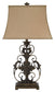 Sallee Poly Table Lamp (1/CN) Milwaukee Furniture of Chicago - Furniture Store in Chicago Serving Humbolt Park, Roscoe Village, Avondale, & Homan Square