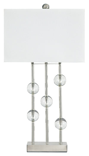 Jaala Metal Table Lamp (1/CN) Milwaukee Furniture of Chicago - Furniture Store in Chicago Serving Humbolt Park, Roscoe Village, Avondale, & Homan Square