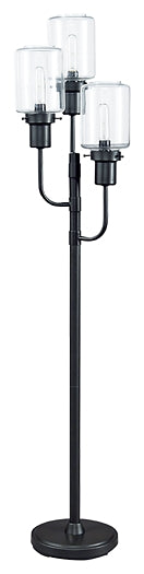 Jaak Metal Floor Lamp (1/CN) Milwaukee Furniture of Chicago - Furniture Store in Chicago Serving Humbolt Park, Roscoe Village, Avondale, & Homan Square