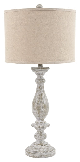 Bernadate Poly Table Lamp (2/CN) Milwaukee Furniture of Chicago - Furniture Store in Chicago Serving Humbolt Park, Roscoe Village, Avondale, & Homan Square