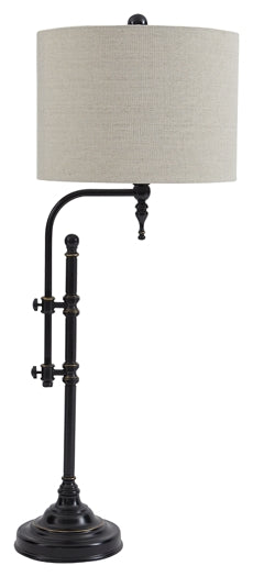 Anemoon Metal Table Lamp (1/CN) Milwaukee Furniture of Chicago - Furniture Store in Chicago Serving Humbolt Park, Roscoe Village, Avondale, & Homan Square