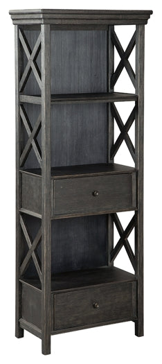 Tyler Creek Display Cabinet Milwaukee Furniture of Chicago - Furniture Store in Chicago Serving Humbolt Park, Roscoe Village, Avondale, & Homan Square