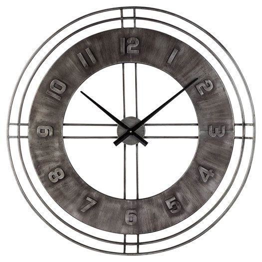 Ana Sofia Wall Clock Milwaukee Furniture of Chicago - Furniture Store in Chicago Serving Humbolt Park, Roscoe Village, Avondale, & Homan Square