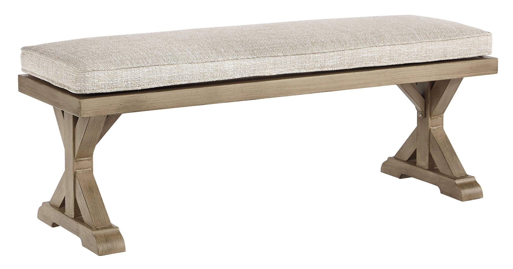 Beachcroft Bench with Cushion Milwaukee Furniture of Chicago - Furniture Store in Chicago Serving Humbolt Park, Roscoe Village, Avondale, & Homan Square