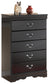 Huey Vineyard Five Drawer Chest Milwaukee Furniture of Chicago - Furniture Store in Chicago Serving Humbolt Park, Roscoe Village, Avondale, & Homan Square