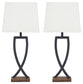 Makara Metal Table Lamp (2/CN) Milwaukee Furniture of Chicago - Furniture Store in Chicago Serving Humbolt Park, Roscoe Village, Avondale, & Homan Square